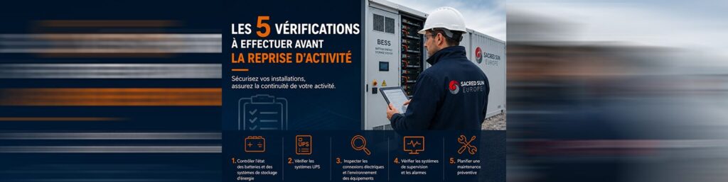 The 5 checks to carry out before resuming operations at your industrial site